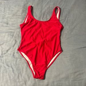 Red one piece